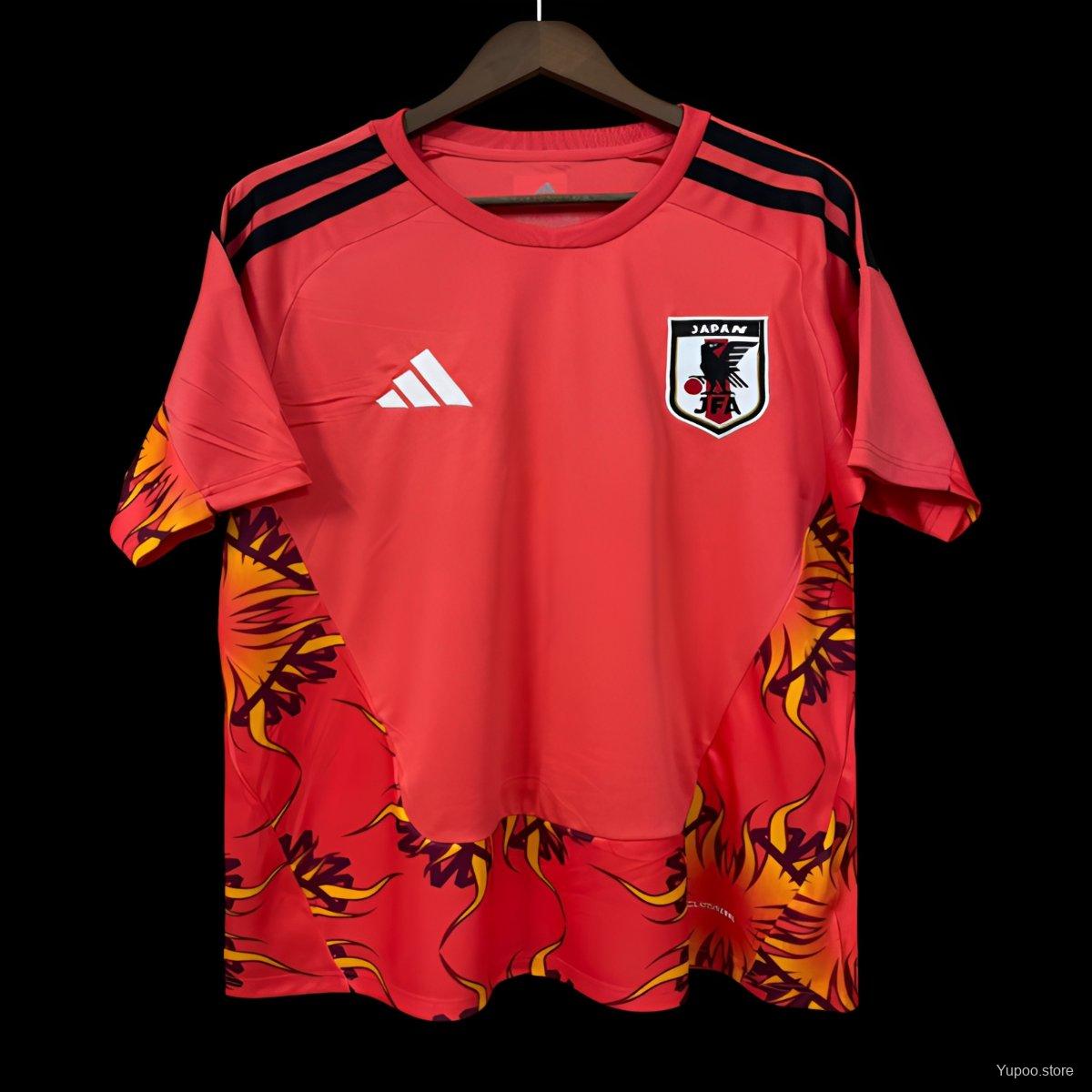 Camiseta de fútbol Japón 2026 PORTERO MANGA CORTA VERSION FAN
